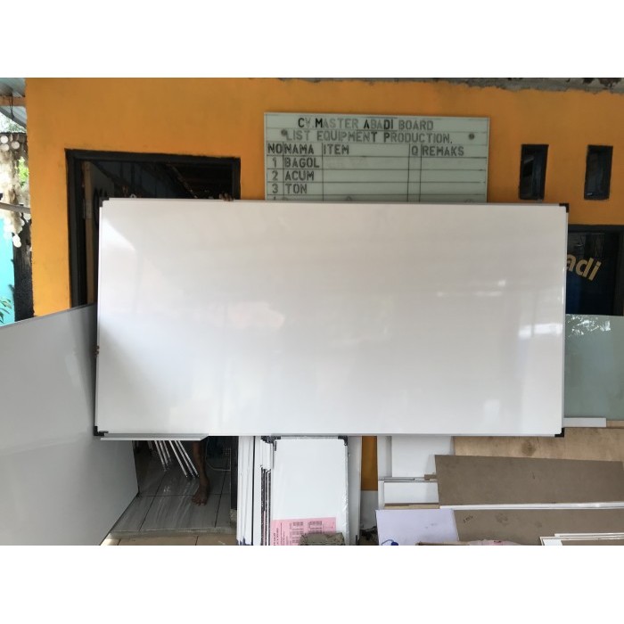 

Ready whiteboard gantung 120x240