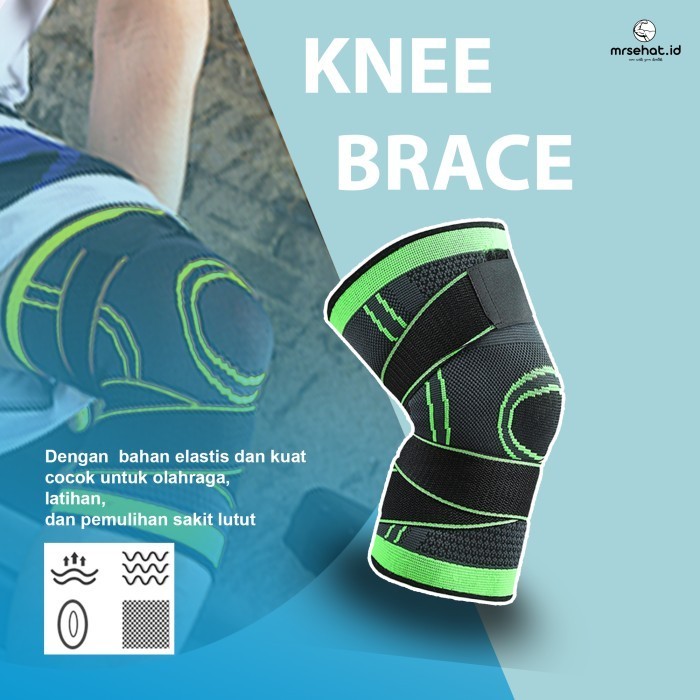 Terlaris Dijual Pelindung Lutut Knee Brace Support Deker Lutut Kesehatan SALE