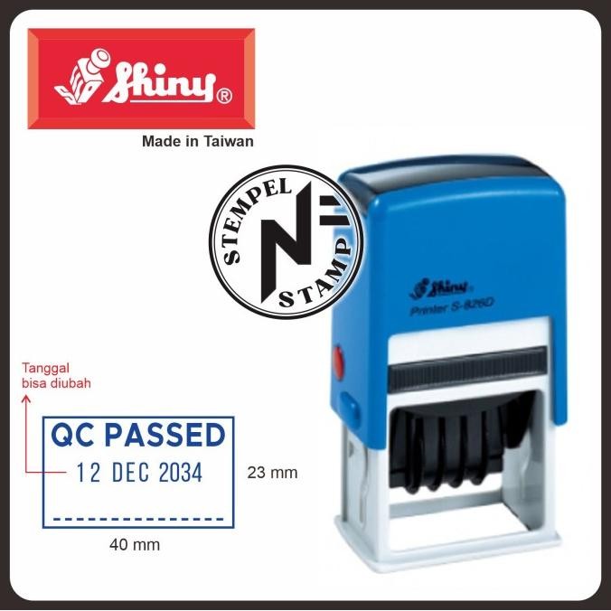 

Stempel Shiny S-826D Qc Passed Dengan Tanggal Di Tengah Tersedia