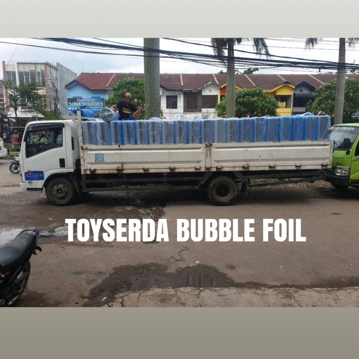 Mantab Alumunium Bubble Foil Roll Peredam Panas Atap Rumah Mobil Meteran