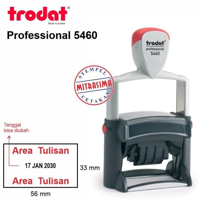 

Stempel Trodat 5460 - Trodat Professional Model Persegi Dengan Tanggal Tersedia