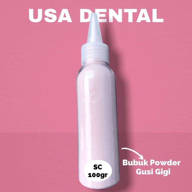 

MURAH DENTAL BAHAN GUSI GIGI PALSU / BAHAN SAMBUNG GUSI PALSU POWDER DAN LIQUID SC PREMIUM