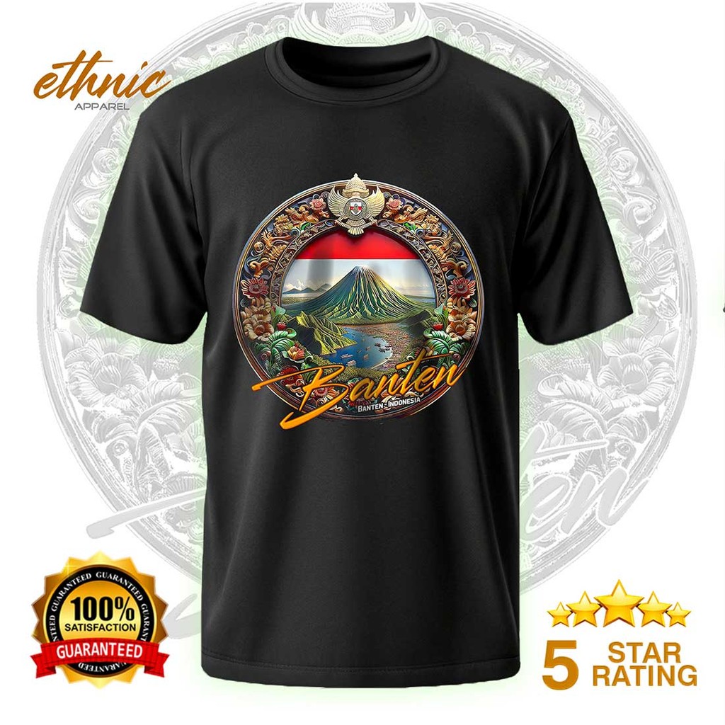 T-shirt Kaos Distro BANTEN - BANTEN - Premium Quality - BTNX4