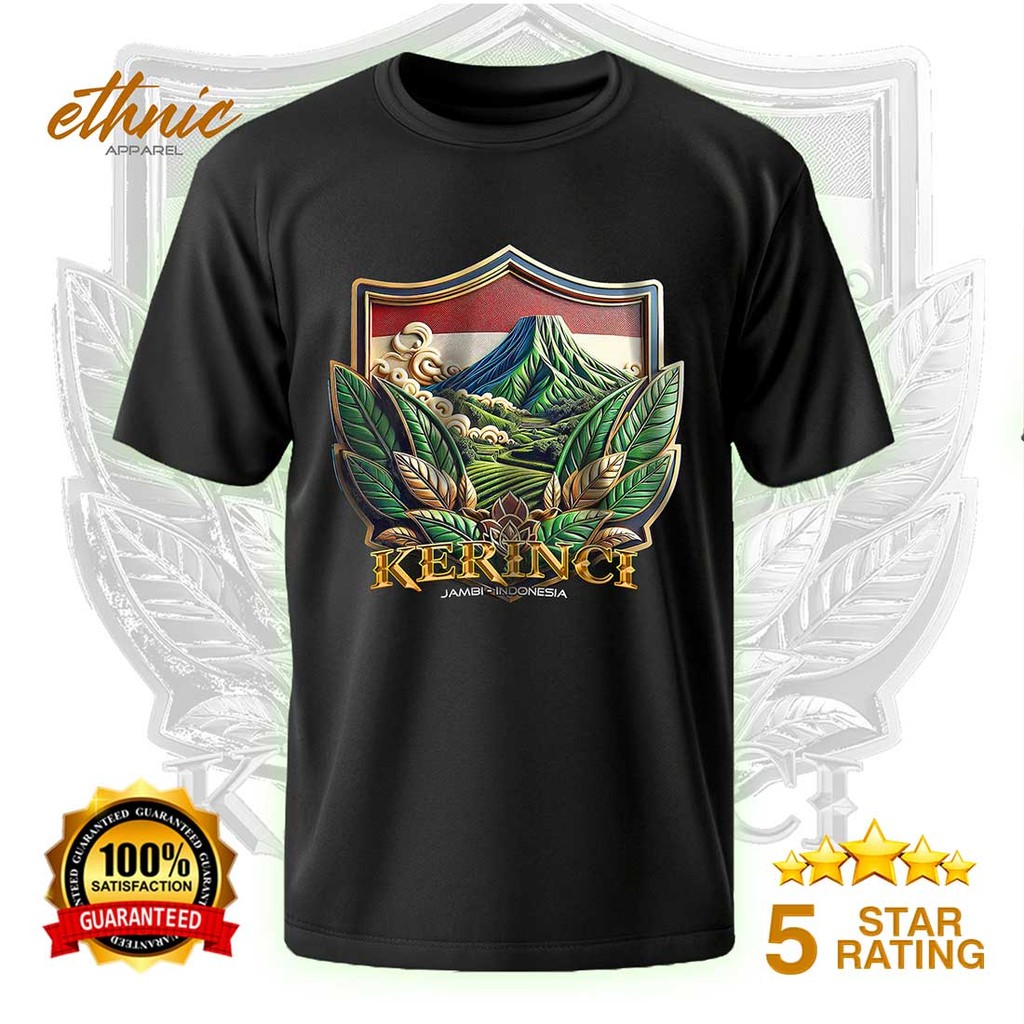 T-shirt Kaos Distro KERINCI - JAMBI - Premium Quality - SPNX4
