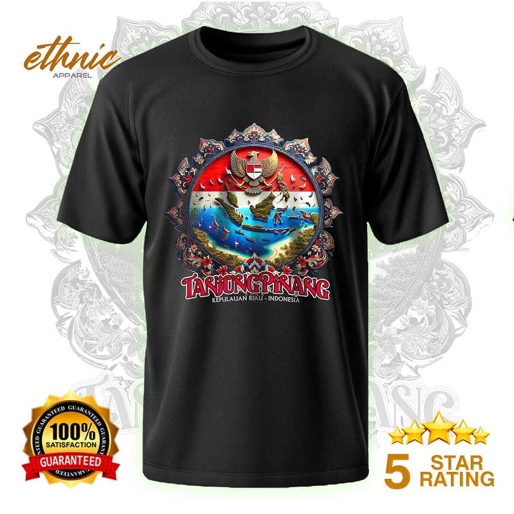 T-shirt Kaos Distro TANJUNG PINANG - KEPULAUAN RIAU - Premium Quality - TPGX7