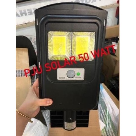 PJU SOLAR LAMPU JALAN TENAGA SURYA LED 50 WATT SOLAR 50 W COB Panel