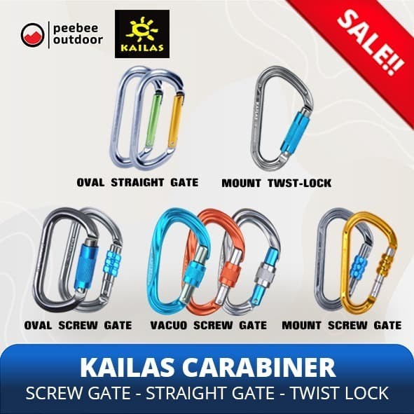 Plan Karabiner Panjat Tebing Kailas 25 Kn