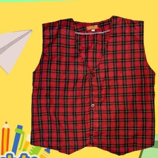 Terbaru Rompi / Vest Sd Rajut, Polos, Kotak-Kotak
