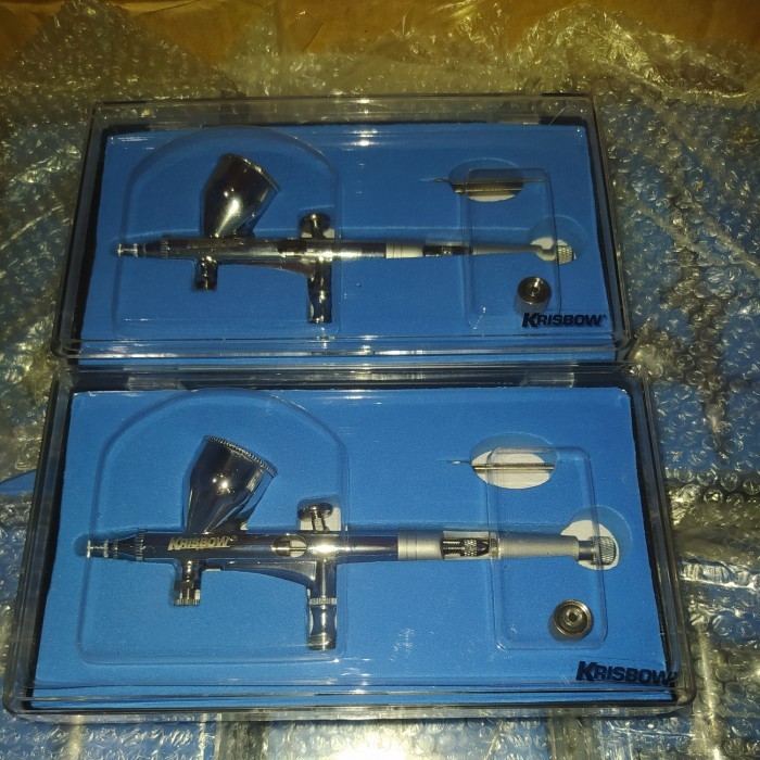 

Ba Krisbow Pen Brush Air Brush Kit Gravity Type Slv Hs-80