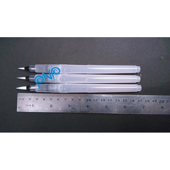 

Ba Vtec Water Brush Pen Round Set (Isi 3) Long Barrel / Kuas Cat Air Set