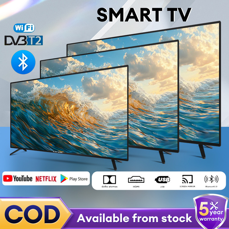 TV Android 43 inch TV Smart 50 inch Android TV 32 inch WIFI/Netflix/YouTube/PS4 4k Garansi 5 Tahun