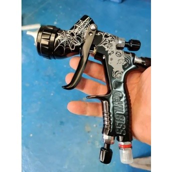 DEVILBISS GTI SPRAY GUN HVLP Gti pro lite pistol lukis TE20 1.3mm nozzle pistol cat pistol semprot u