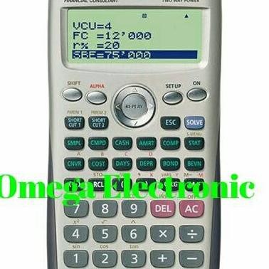 

Casio Fc 200 V Financial Calculator