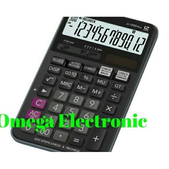 

Casio Calculator Jj-120D Plus - Kalkulator Desktop Che Correct