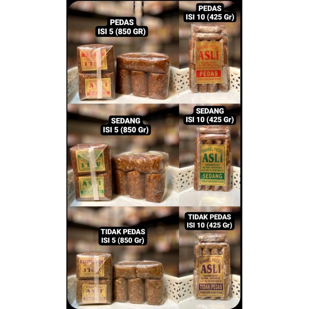 

PAYUFRESH | Sambel Pecel Madiun Isi 10 100% Fresh