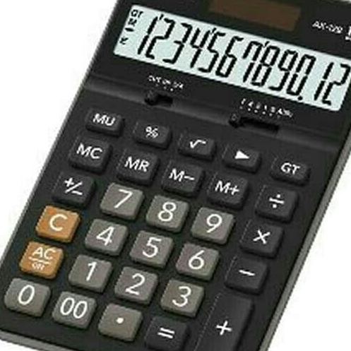 

Kalkulator Calculator Casio Ax-12B Ax12B Garansi Res