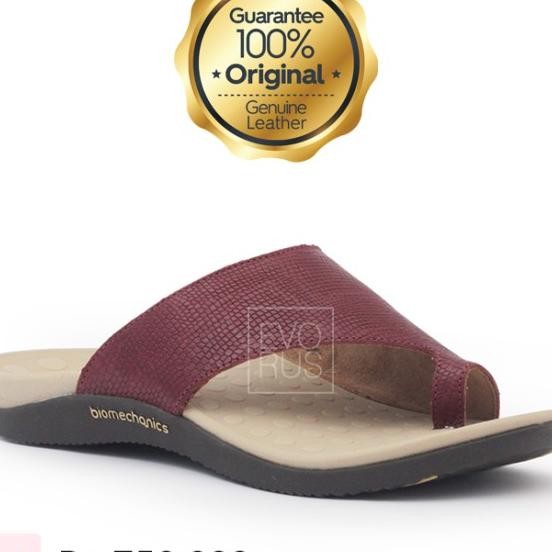 Scholl Arch Support Sandal Mrc7 Genuine Leather Kulit