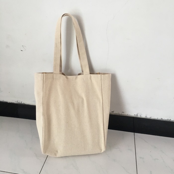 OBRAL TOTEBAG KANVAS POLOS TEBAL PREMIUM TAS KANVAS MURAH TAS PROMOSI