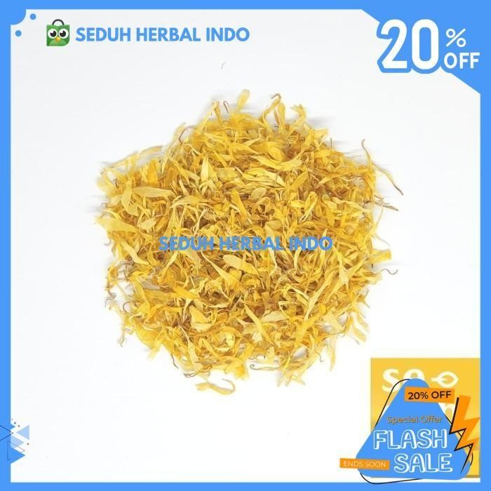 

TEH BUNGA CALENDULA / DRIED CALENDULA PETALS TEA 30 GRAM BEST SELLER