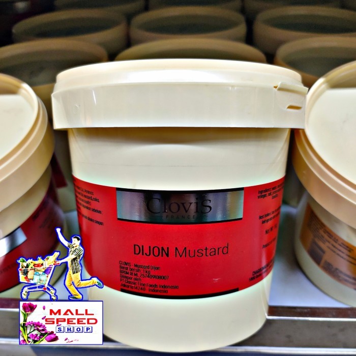 

Dijual!!! Clovis Dijon Mustard Mustard 1Kg
