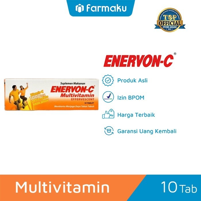 Enervon C Effervescent Tube 10 Tablet