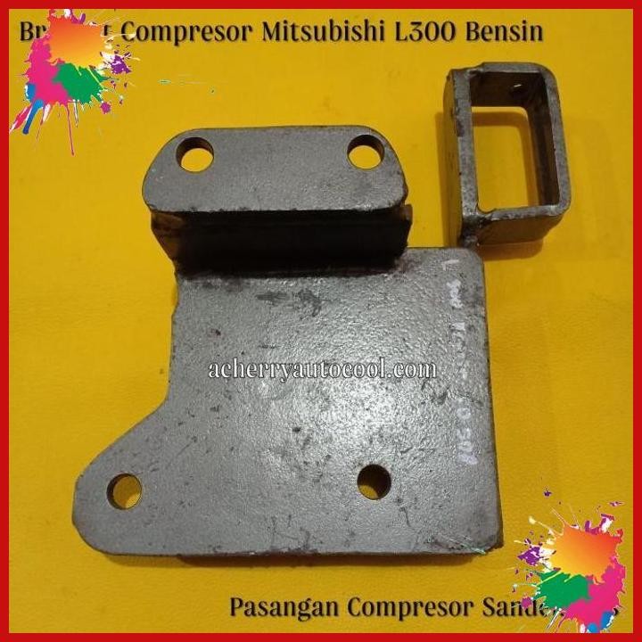 (HER) BRACKET - COMPRESOR AC  MITSUBISHI L300 BENSIN PASANGAN SANDEN 508