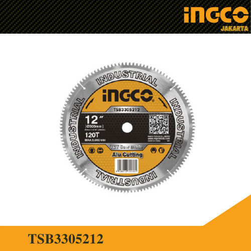 Mata Miter Saw Aluminium Tct Saw Blade 12" Ingco Tsb3305212 Gergaji Terbaik
