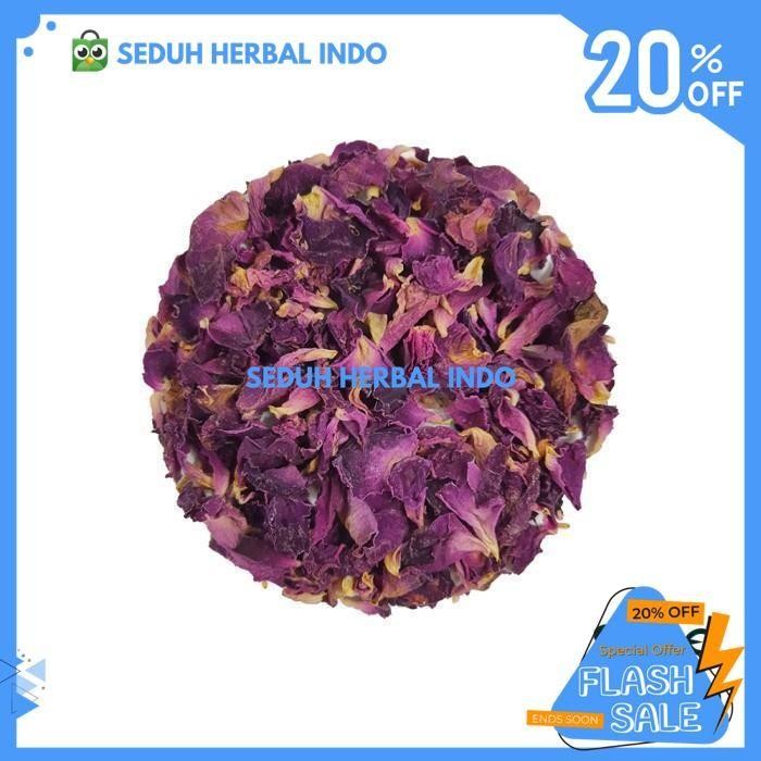 

DRIED ROSE FLAKES / ROSE PETAL / TEH BUNGA MAWAR SERPIH - 250 GRAM