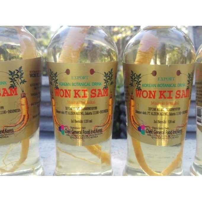 

Minuman Suplemen Kesehatan Ginseng Asli Korea WON KI SAM