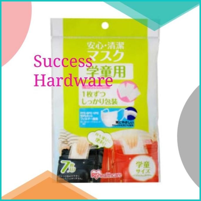 IRIS MASKER ANAK ANTI VIRUS COMFORTABLE & CLEAN 7 PCS KIDS MASKER-PK-
