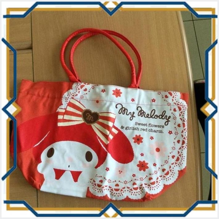 

[TWO] TAS MY MELODY JAPAN ORI PRELOVED