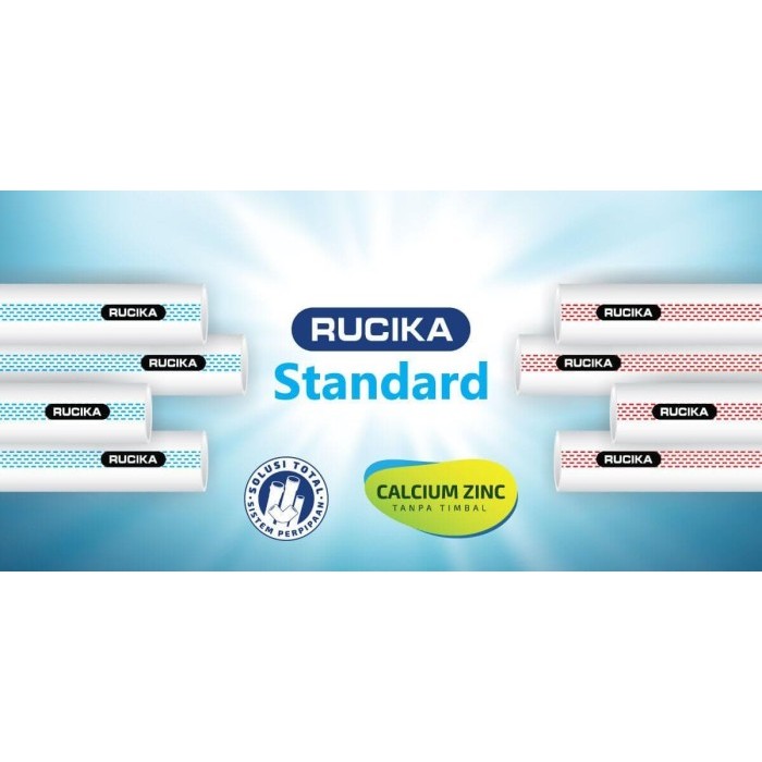 Pipa Wavin 4" Rucika D / Pipa Wavin Putih Standard 4" D / Pipa Pvc 4" Gva