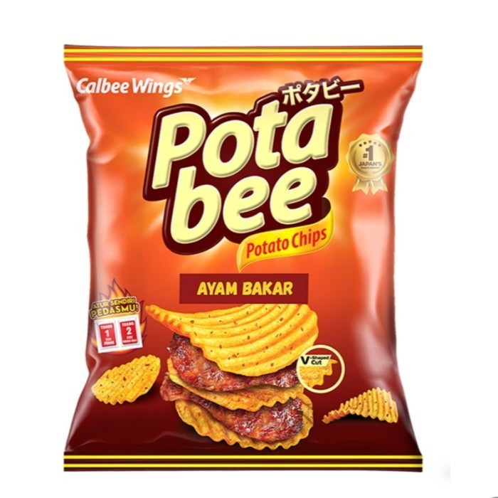 

POTABEE Potato Chips Ayam Bakar 68 g