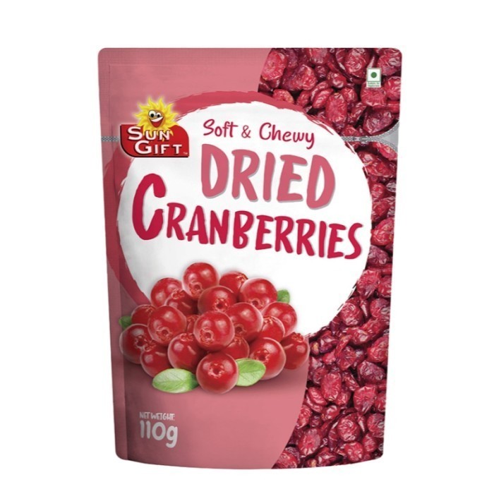 

TONG GARDEN SUN GIFT Dried Cranberries Soft & Chewy 110 g