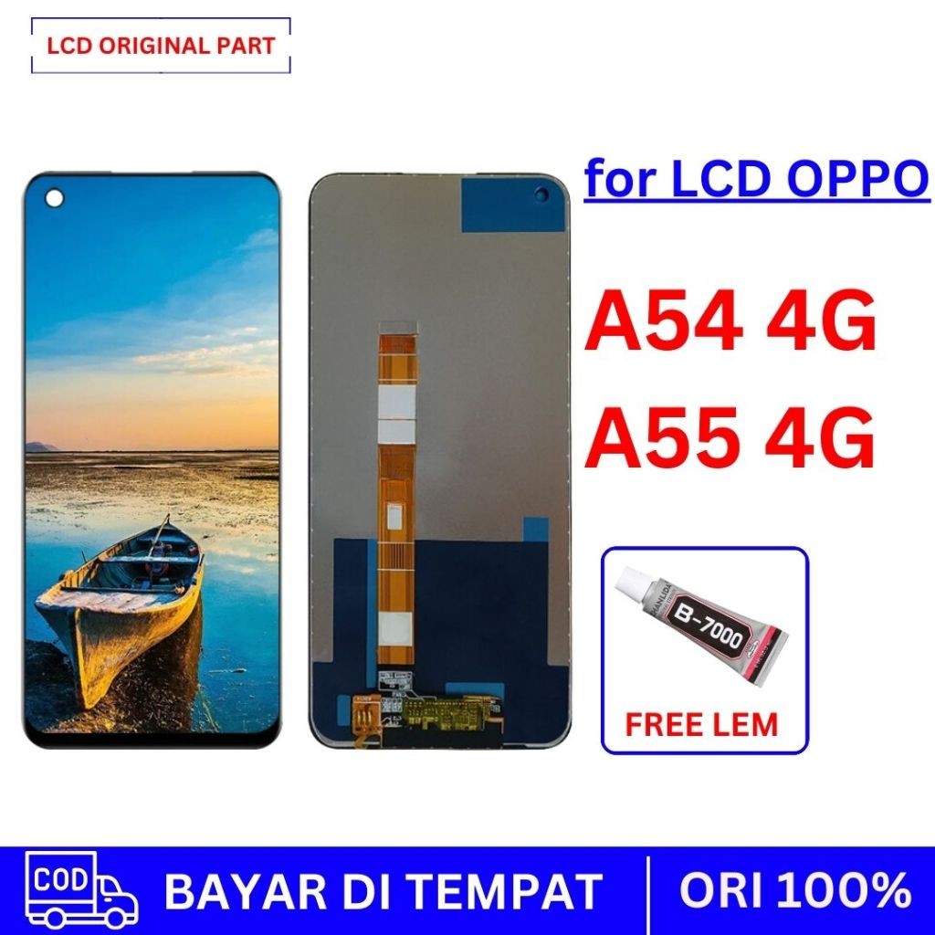 【ORIGINAL】LCD OPPO A53 2020 / A32 2020 / A33 2020 / A53S / REALME C17 / 7I / A54 4G / A55 4G ORIGINA