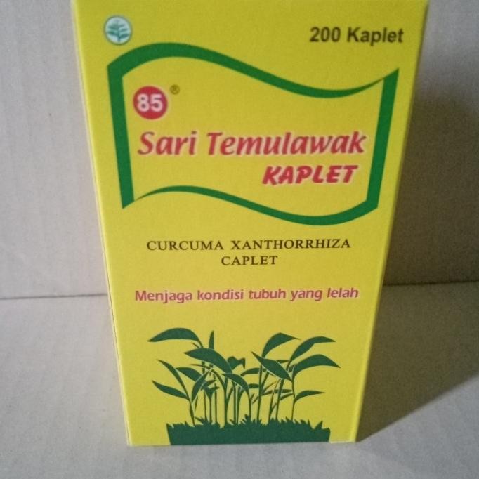

Sari Temulawak kaplet isi 200 - untuk kesehatan fungsi hati