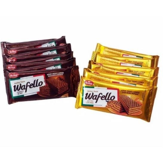 

WAFER WAFELLO 17 GRAM RASA CHOCO BLAST BUTTER CARAMEL COCONUT 21GR 7gr 20.5 gr ROMA MAYORA ITALIAN TASTE SACHET RENCENG SNACK GROSIR TERMURAH BANDUNG MAKANAN RINGAN CEMILAN ANAK BISKUIT KUE COKLAT CHOCOLATE DUS PREMIUM ULANG TAHUN ANAK HAMPERS BINGKISAN