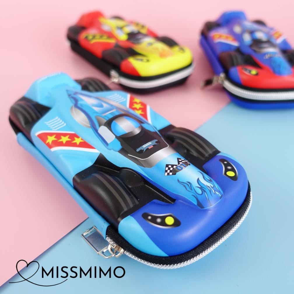 

TERMURAH Kotak Pensil Sekolah Anak Car Tempat Pensil Anak 3D Timbul Mobil Sport pel-116