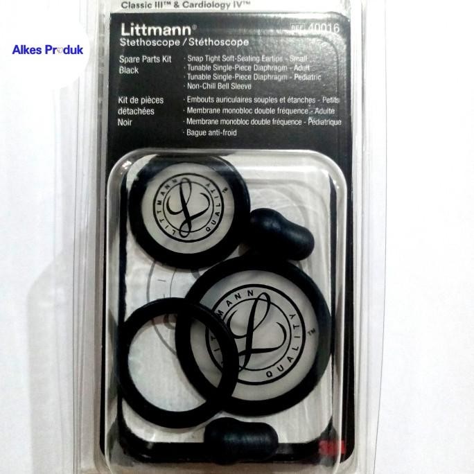 Membran + Ring + Eartips Stetoskop Littmann Classic III 3M Original