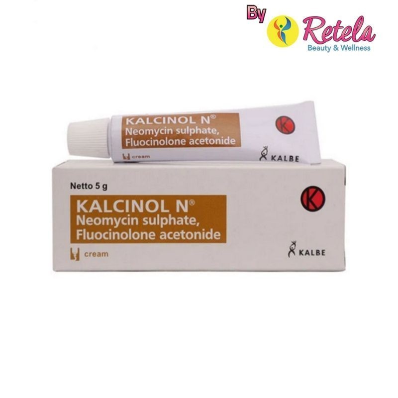 Kalcinol N 5gr Cream / Neomycin / Gatal Kulit