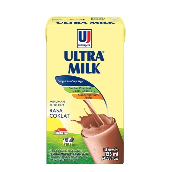 

ULTRA MILK Susu UHT Coklat 125 ml