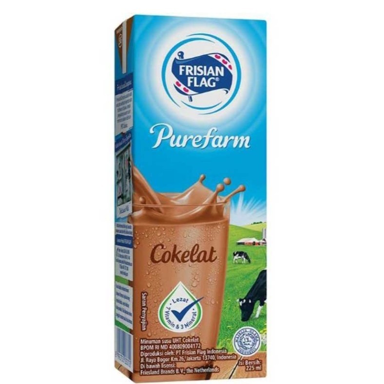 

FRISIAN FLAG Purefarm Susu UHT Cokelat 225 ml