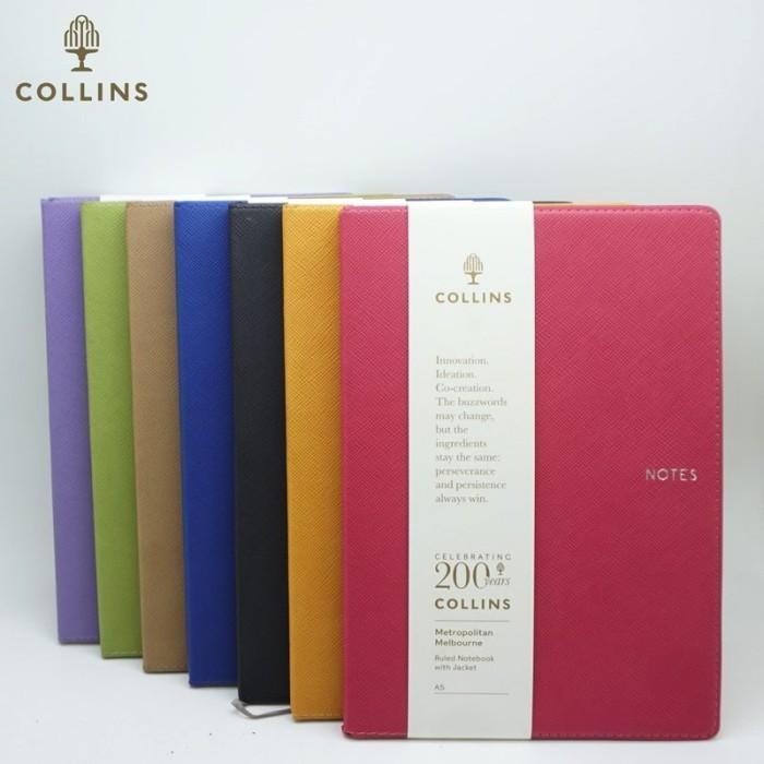 

Collins Notebook Melbourne A5 Ruled Buku Agenda Jurnal Planner Journal