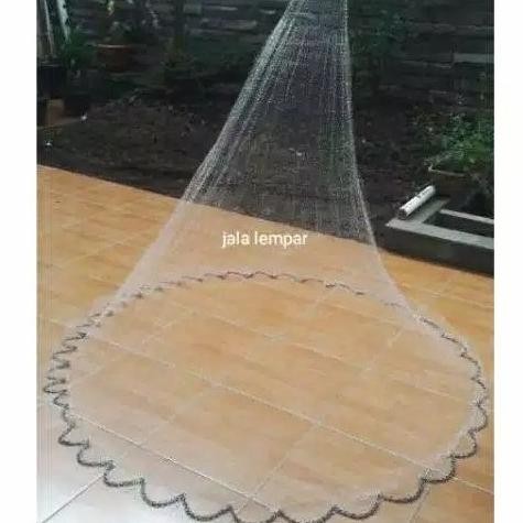 Jala Ikan | Jaring Ikan Bentuk Jala Lempar Siap Pakai