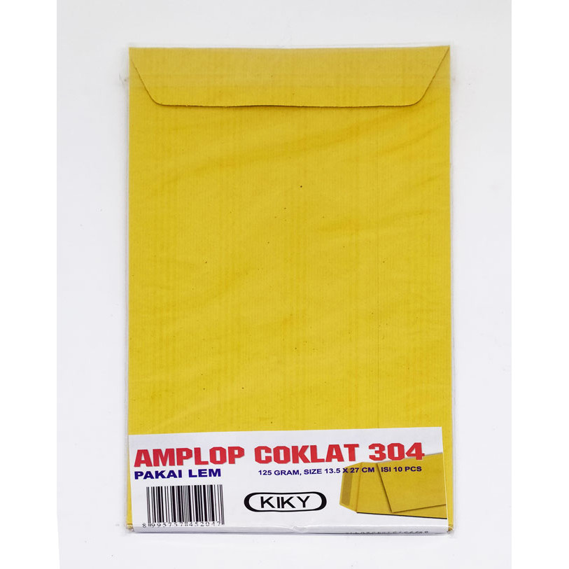 

Gramedia Cirebon - KIKY AMPLOP COKLAT LEM 304 125GR