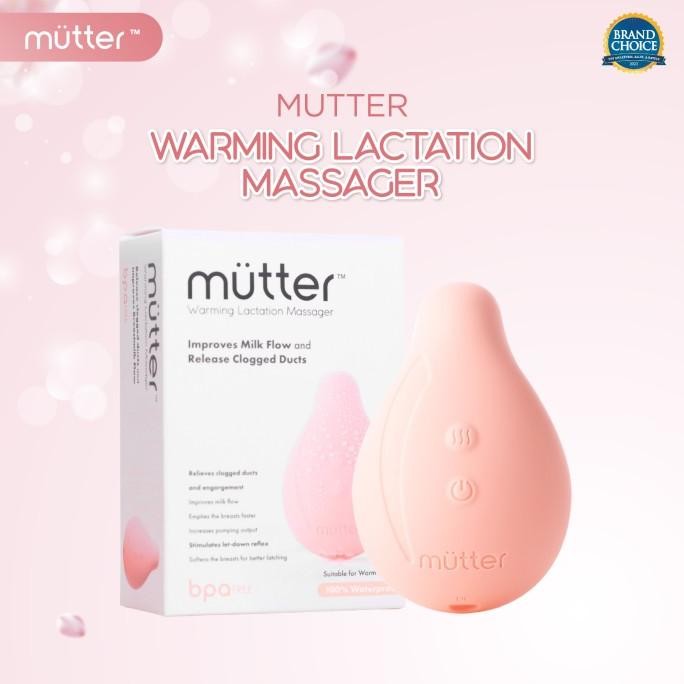 MUTTER Warming Lactation Massager Alat Pijat Laktasi ASI