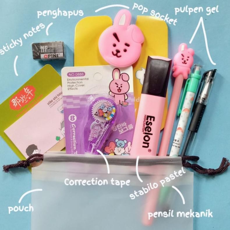 

Sale serbagemes88 - SET ALAT TULIS SEKOLAH KARTUN KOREA 9 in 1/ STATIONERY SET FANCY / ALAT TULIS SET / STATIONERY SET Terlaris