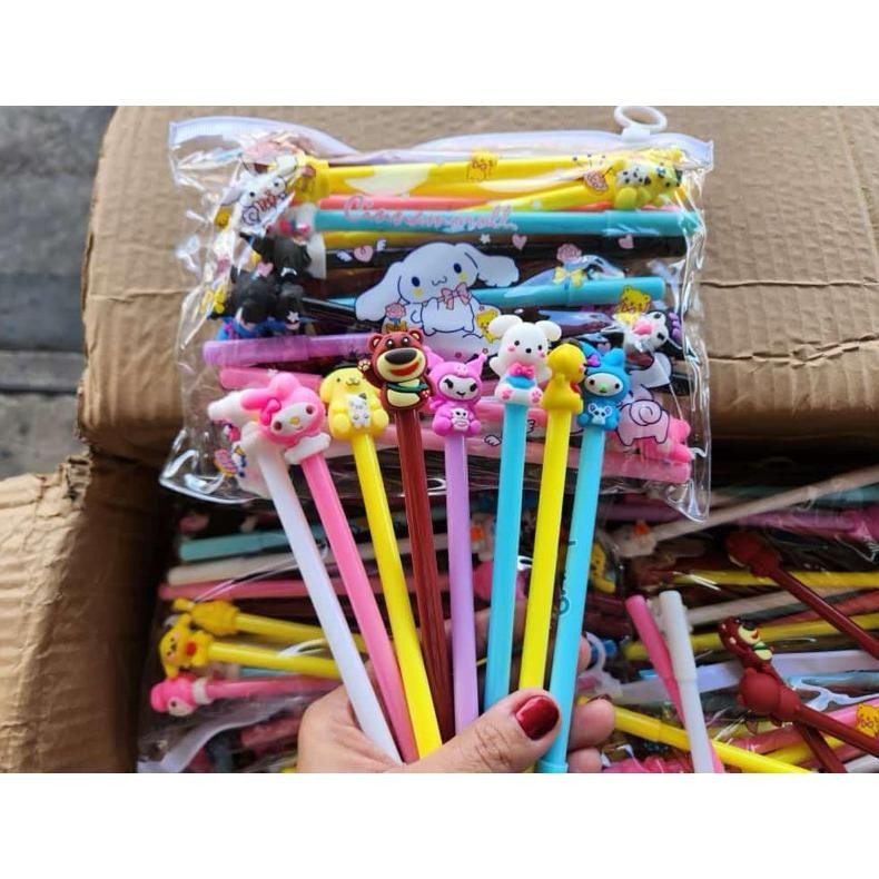 

GF21 20pcs pulpen sekolah anak / bolpoin anak karakter hitam / bolpoin gel pulpen gel / pulpen lucu KD - BT1834 Berkualitas