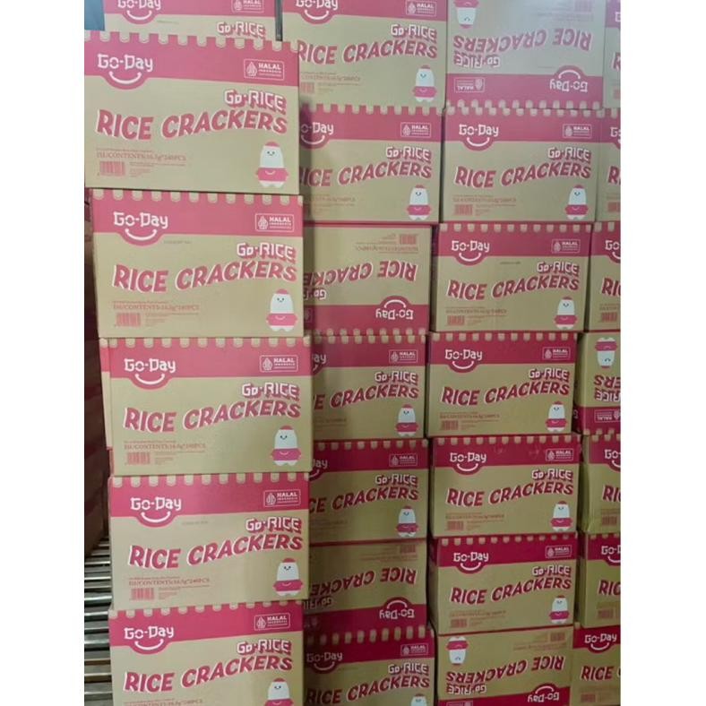 

Promo hemat 30pcs Snack Rice crackers Go-day harga grosir