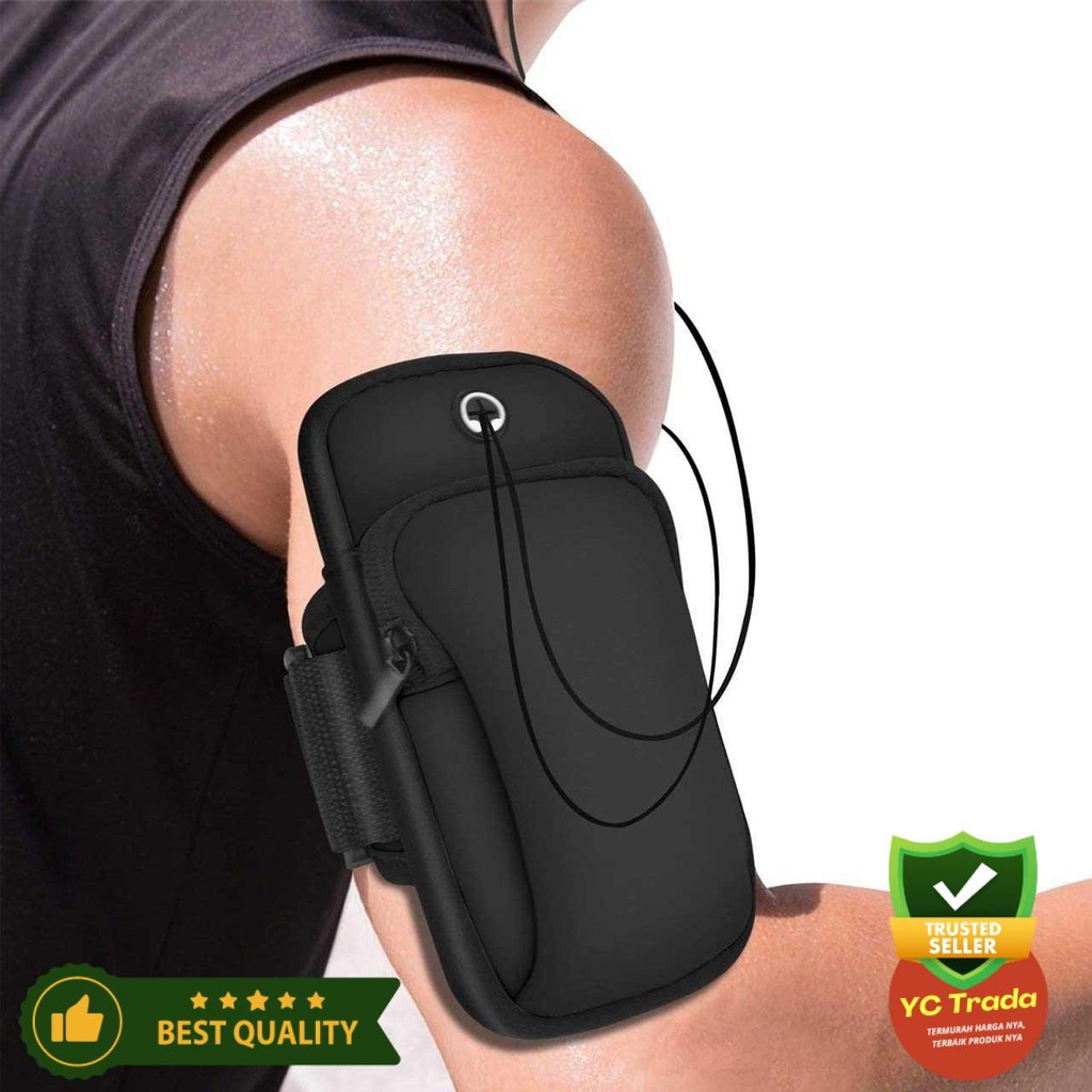 

High Quality SUMTLE Tas Lengan Jogging Olahraga Running Arm Bag Waterproof - SL8